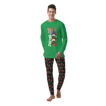 Ho Ho Ho Horse Men's Christmas Pajamas