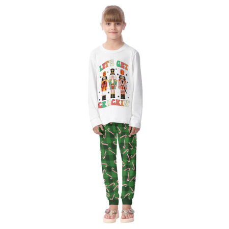 Let Get Crackin Nutcracker Kids Christmas Pajamas