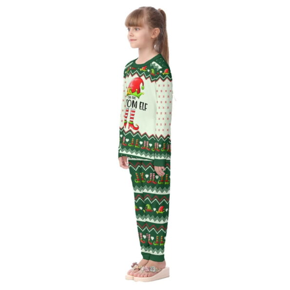 Personalized ELF Family Christmas Pajamas For Kids