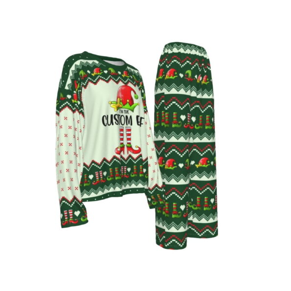 Personalized ELF Funny Womens Christmas Pajamas