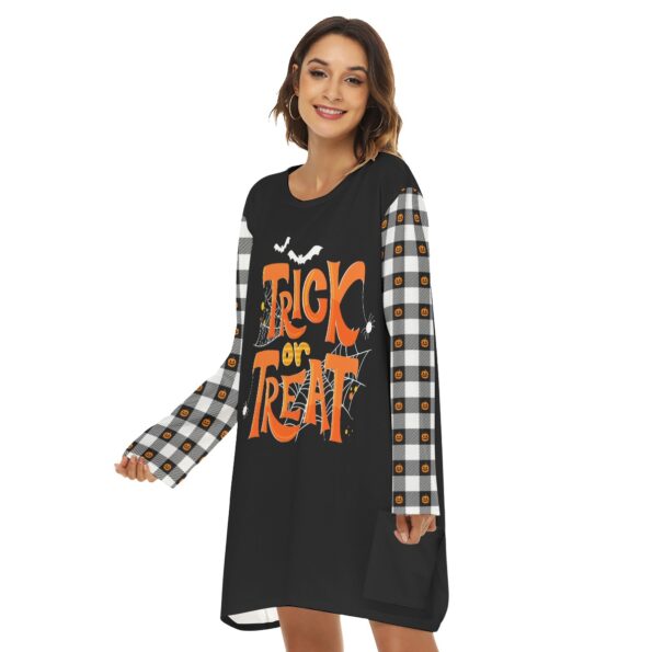 Trick Or Treat Halloween Loose Dress