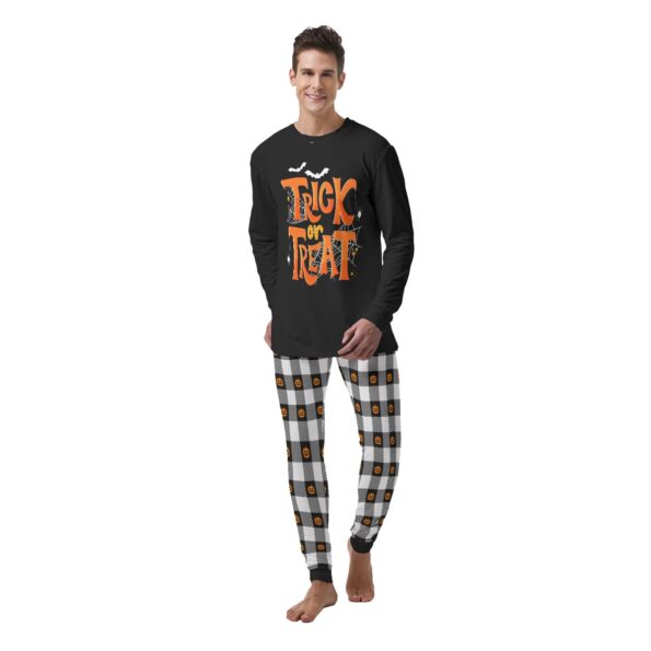 Trick Or Treat Mens Halloween Pajama Set