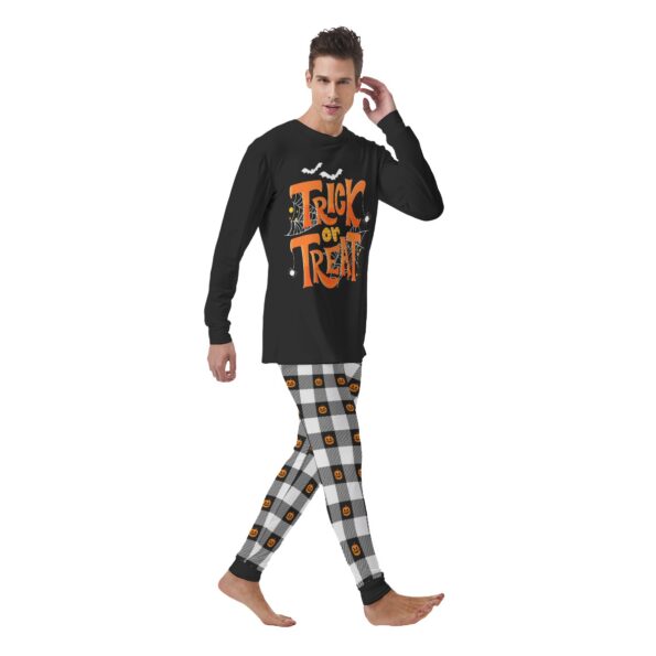 Trick Or Treat Mens Halloween Pajama Set