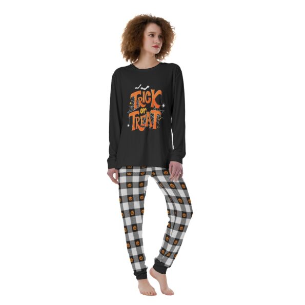 Trick Or Treat Women Halloween Pajamas Adults