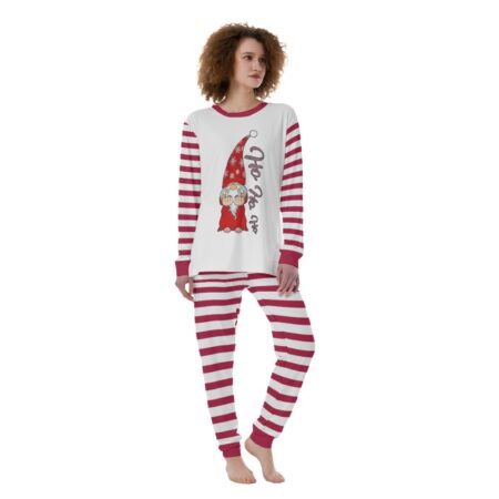 Womens Xmas Pajamas Gnome Ho Ho Ho