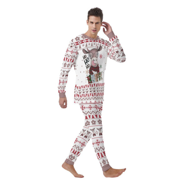 Christmas Men Pajamas Set Heifer Ho Ho Ho