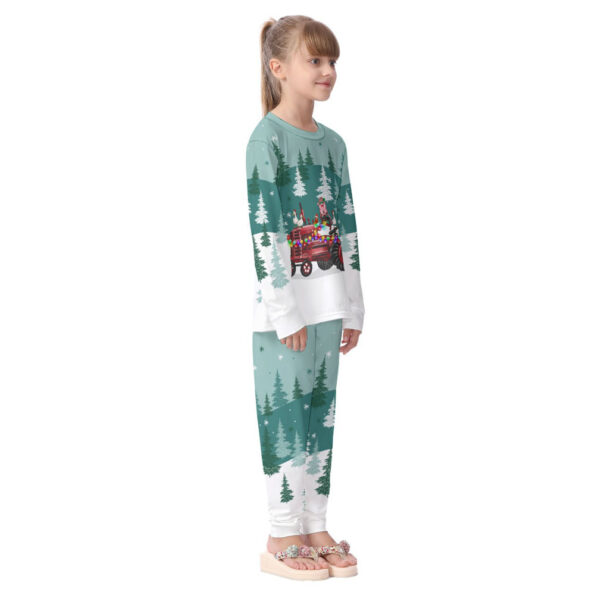 Cute Farm Animal Christmas Kid Pajamas