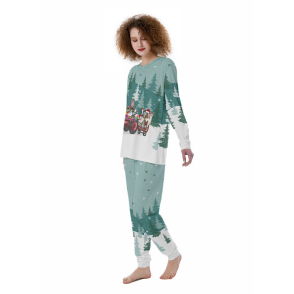 Farm On Christmas Matching Women Pajamas