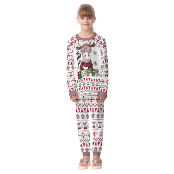 Heifer Ho Ho Ho Christmas Kid Pajamas Set