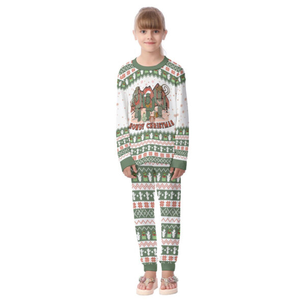 Western Howdy Christmas Kid Pajamas