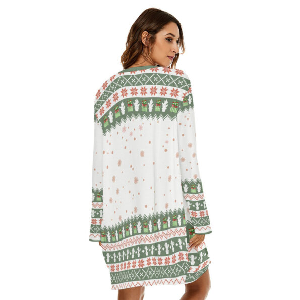 Western Howdy Christmas Women Loose Dress